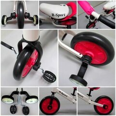Laste tasakaaluratas P1, roosa цена и информация | Балансировочные велосипеды | kaup24.ee