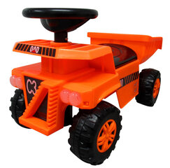 Laste tõukeauto J10 R-sport muusika ja tuledega, oranž värv hind ja info | Imikute mänguasjad | kaup24.ee