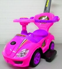 Laste tõukeauto J9 R-sport muusikaga, roosa värv цена и информация | Игрушки для малышей | kaup24.ee