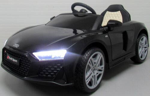 Laste akuauto AUDI R8 Sport BLACK, 2 juhtimisviisi hind ja info | Laste elektriautod | kaup24.ee