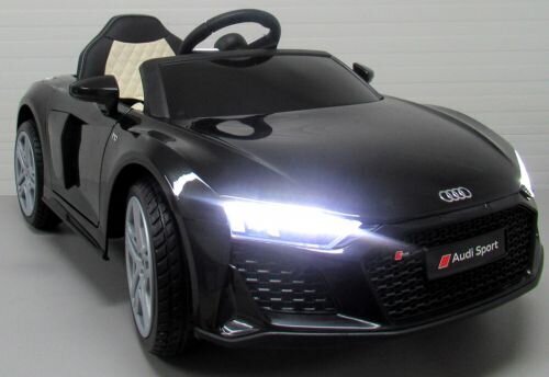 Laste akuauto AUDI R8 Sport BLACK, 2 juhtimisviisi цена и информация | Laste elektriautod | kaup24.ee