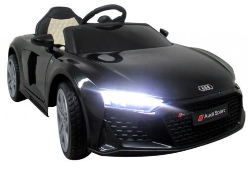 Laste akuauto AUDI R8 Sport BLACK, 2 juhtimisviisi цена и информация | Laste elektriautod | kaup24.ee