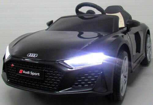 Laste akuauto AUDI R8 Sport BLACK, 2 juhtimisviisi hind ja info | Laste elektriautod | kaup24.ee