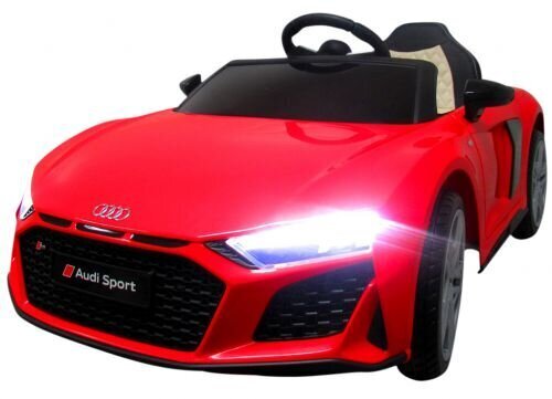 Laste akuauto AUDI R8 Sport RED, 2 juhtimisviisi цена и информация | Laste elektriautod | kaup24.ee