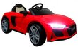 Laste akuauto AUDI R8 Sport RED, 2 juhtimisviisi цена и информация | Laste elektriautod | kaup24.ee