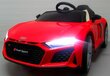 Laste akuauto AUDI R8 Sport RED, 2 juhtimisviisi hind ja info | Laste elektriautod | kaup24.ee