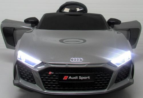 Laste akuauto AUDI R8 Sport GREY, 2 juhtimisviisi hind ja info | Laste elektriautod | kaup24.ee