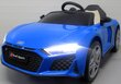 Laste akuauto AUDI R8 Sport BLUE, 2 juhtimisviisi цена и информация | Laste elektriautod | kaup24.ee