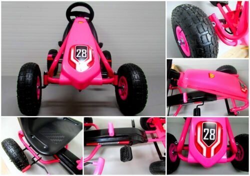 Käsipiduriga laste kart G4 PINK hind ja info | Poiste mänguasjad | kaup24.ee