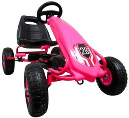 Käsipiduriga laste kart G4 PINK hind ja info | Poiste mänguasjad | kaup24.ee