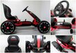 Abarth Black käsipiduriga laste kart цена и информация | Poiste mänguasjad | kaup24.ee