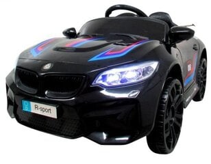 Laste akuauto Cabrio B6, must цена и информация | Электромобили для детей | kaup24.ee