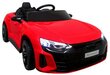 AUDI E-Tron GT EVA Laste akuauto, punane цена и информация | Laste elektriautod | kaup24.ee