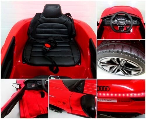 AUDI E-Tron GT EVA Laste akuauto, punane hind ja info | Laste elektriautod | kaup24.ee