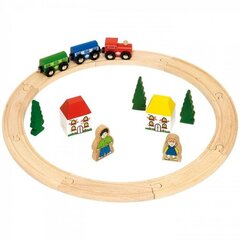 Rongi rada Minu esimesed 20 puidust komponenti hind ja info | Poiste mänguasjad | kaup24.ee