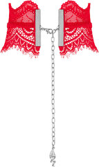 Kaelakee Obsessive Bergamore lace choker, punane hind ja info | Naiste sekspesu | kaup24.ee