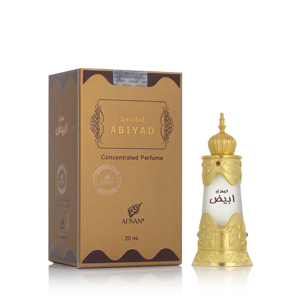 Aroomiõli unisex Afnan Abiyad Sandal (20 ml) hind ja info | Naiste parfüümid | kaup24.ee