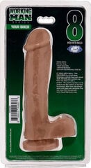 Cloud 9 Töötav mees – Sinu Biker Dildo – 8" / 20 cm цена и информация | Фаллоимитаторы | kaup24.ee