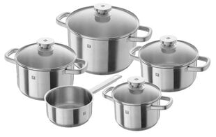 Potikomplekt Zwilling Joy 64040-006-0 (1,5 L, 2 L, 2,9 L, 3,5 L, 6 L) цена и информация | Кастрюли, скороварки | kaup24.ee