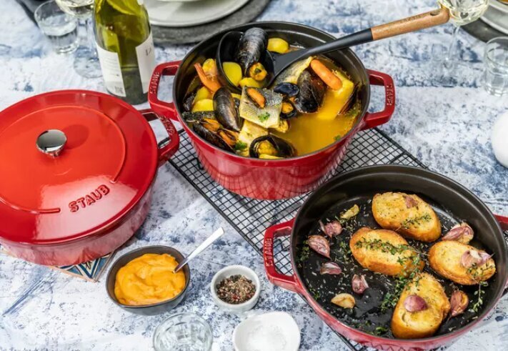 Staub Potikomplekt, 3 Tk. hind ja info | Potid ja kiirkeedupotid | kaup24.ee