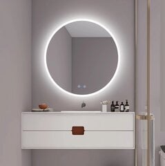 LED peegel Normandy 60см Anti-fog, Dimmer, Color change цена и информация | Зеркала | kaup24.ee