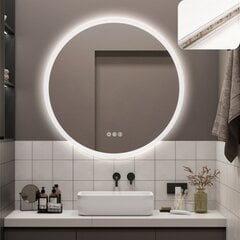 LED зеркало Madrid 80см Bluetooth, Anti-fog, Dimmer, Color change цена и информация | Зеркала | kaup24.ee