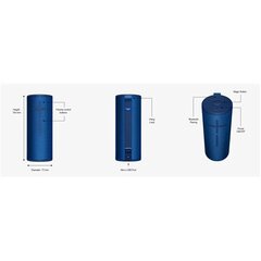 Kaasaskantavad Bluetooth Kõlarid Logitech MEGABOOM 3 IP67 hind ja info | Kõlarid | kaup24.ee