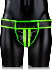 Meeste seksikad aluspüksid Ouch Glow in the Dark Jockstrap, S/M цена и информация | Ouch! Сексуальная одежда | kaup24.ee