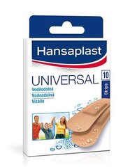 Plaastrid Hansaplast Universal, 10 tk, 10 pakki hind ja info | Esmaabi | kaup24.ee