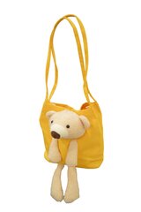 Детская сумка с мишкой, желтая цена и информация | Аксессуары для детей | kaup24.ee