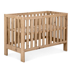 Детская кроватка Klups Amelia, 120x60 см, коричневый цвет цена и информация | Детские кроватки | kaup24.ee