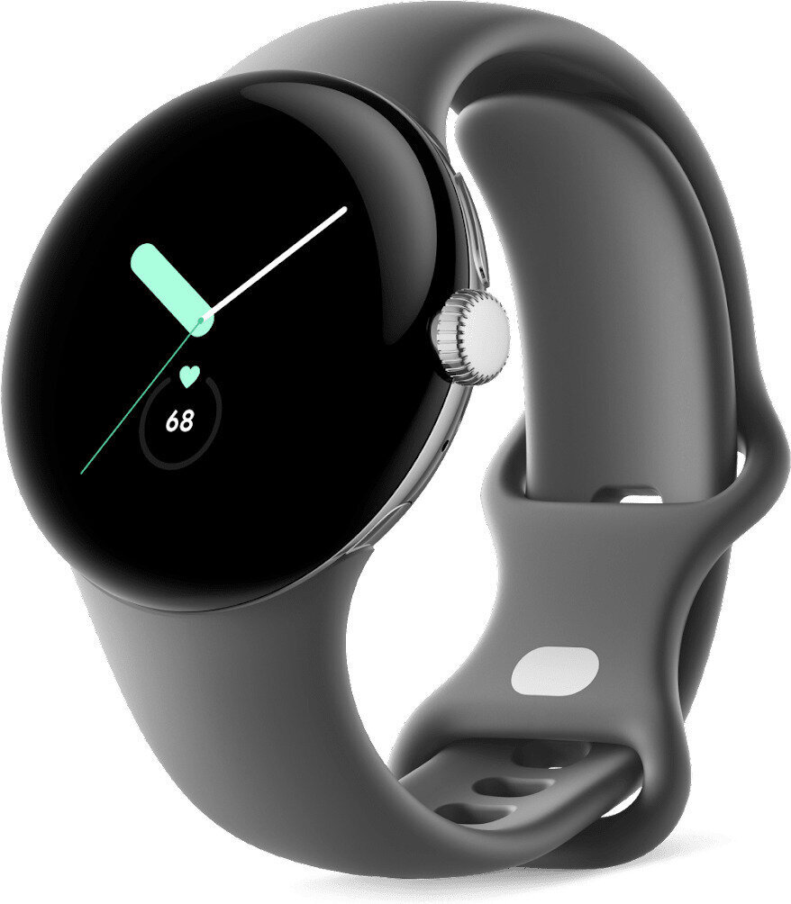 Google Pixel Watch Polished Silver/Charcoal hind ja info | Nutikellad (smartwatch) | kaup24.ee