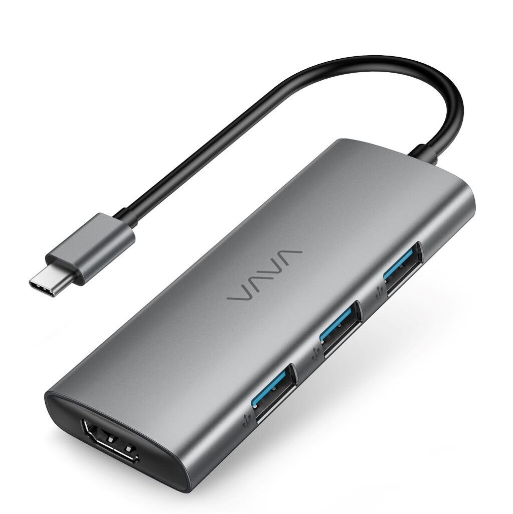 USB-C adapter 7-in-1, VAVA VA-UC017 цена и информация | USB jagajad, adapterid | kaup24.ee