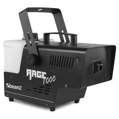 Комплект beamZ Rage 1000 дым-машина с беспроводным контроллером + жидкость для дыма beamZ FSMF1E-C 1л цена и информация | Праздничные декорации | kaup24.ee