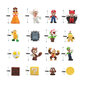 Figuurikomplekt Super Mario Bros, 48 tükki + mängukott цена и информация | Poiste mänguasjad | kaup24.ee