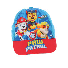 Laste nokamüts Paw Patrol Run, helesinine, 50-52 цена и информация | Шапки, перчатки, шарфы для мальчиков | kaup24.ee