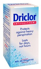 Driclor Antiperspirant Roll-On-On 20 мл, 4 набора упаковки цена и информация | Дезодоранты | kaup24.ee