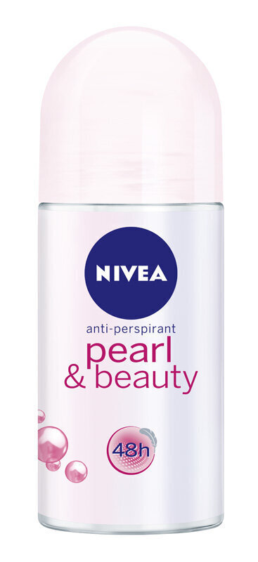 Nivea Pearl & Beauty Ball Deodorant naistele 50ml, 6 pakendikomplekti цена и информация | Deodorandid | kaup24.ee