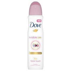 Dove Invisible Care Spray Deodorant, 150 мл, 6 комплект упаковки цена и информация | Дезодоранты | kaup24.ee