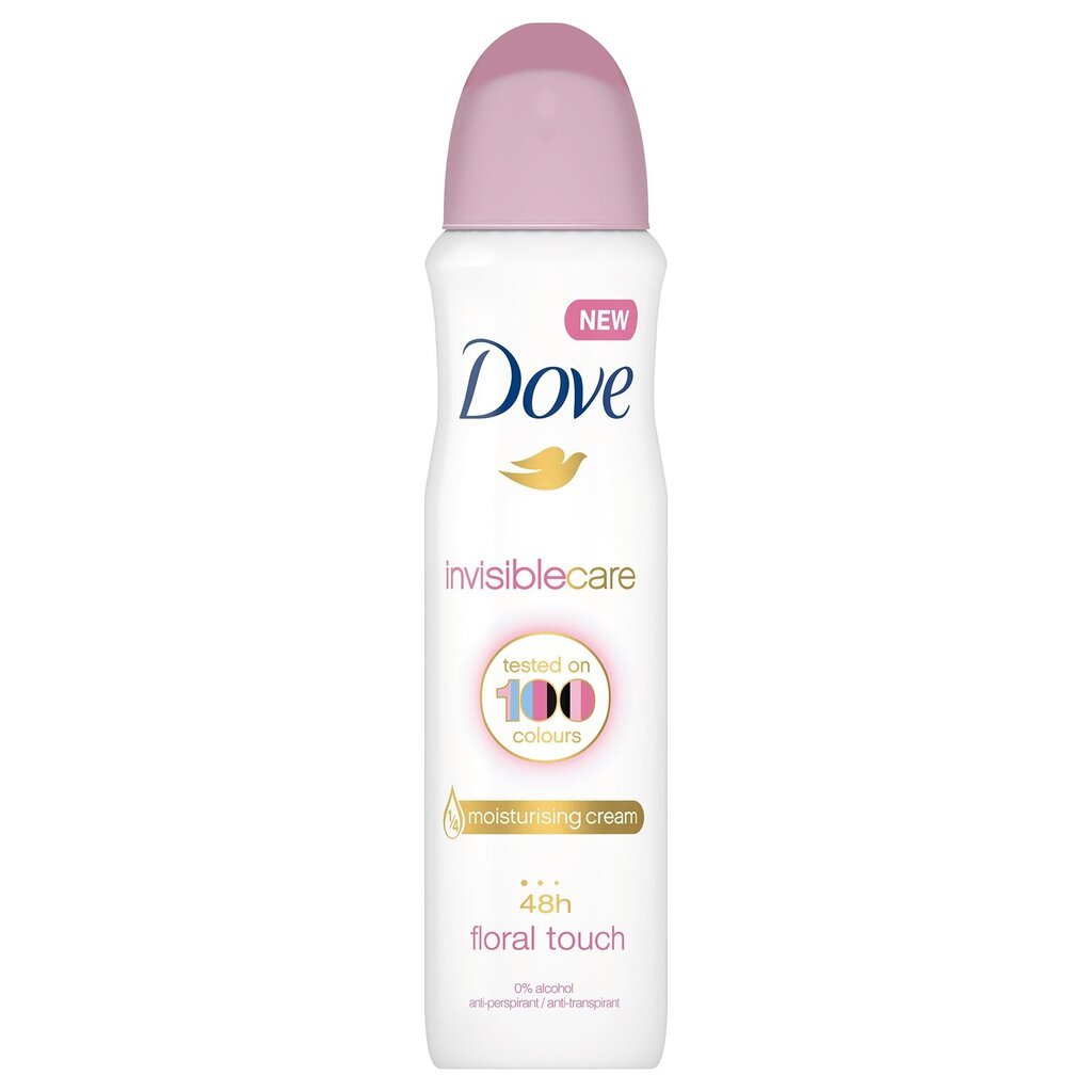 Dove Nähtamatu hoolduse pihustideodorant, 150 ml, 6 pakendikomplekti цена и информация | Deodorandid | kaup24.ee