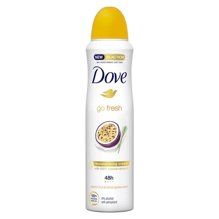 Dove Go Fresh Passiflora Sq. hind ja info | Deodorandid | kaup24.ee