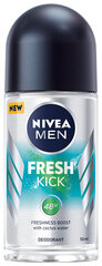 Nivea Men Ball Deodorant Men's Cool Kick Fresh, 6 pakendikomplekt цена и информация | Дезодоранты | kaup24.ee