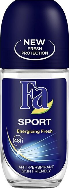 FA Men Sport Ball Deodorant, 50ml ST, 6 pakendikomplekti hind ja info | Deodorandid | kaup24.ee