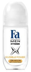 FA Men Xtreme Invisible Ballendezot, 50 мл, 6 набор упаковки цена и информация | Дезодоранты | kaup24.ee