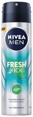 Дезодорант для мужчин Nivea Spray Deodorant для мужчин Cool Kick Fresh, 6 упаковочных наборов цена и информация | Дезодоранты | kaup24.ee