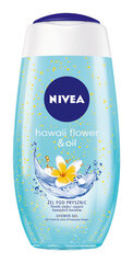 Nivea õli- ja Hawaii lille dušigeel, 250 ml, 6 pakendikomplekti цена и информация | Масла, гели для душа | kaup24.ee