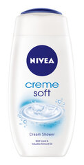 Nivea Creme Soft Sweep Gel 250 мл, 6 упаковочный комплект цена и информация | Масла, гели для душа | kaup24.ee