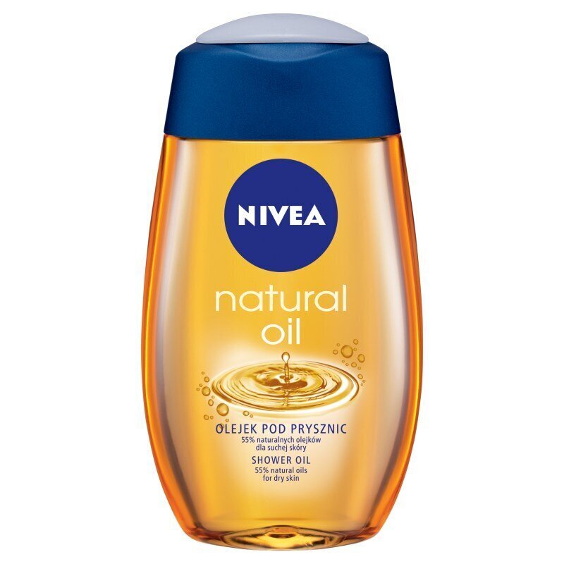 NIVEA loodusliku õlipesuõli., 200 ml, 6 pakki цена и информация | Dušigeelid, õlid | kaup24.ee