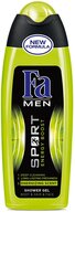 FA Men Double Power Shower Gel Power Boost, 250ml, 6 pakendikomplekti цена и информация | Масла, гели для душа | kaup24.ee