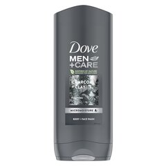 Dove Men Söe ja savi dušigeel, 400ml, 6 pakendikomplekti цена и информация | Масла, гели для душа | kaup24.ee